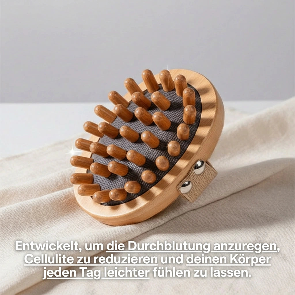 Anti-Cellulite-Körperroller aus Holz – Fördert die Durchblutung und glättet die Haut